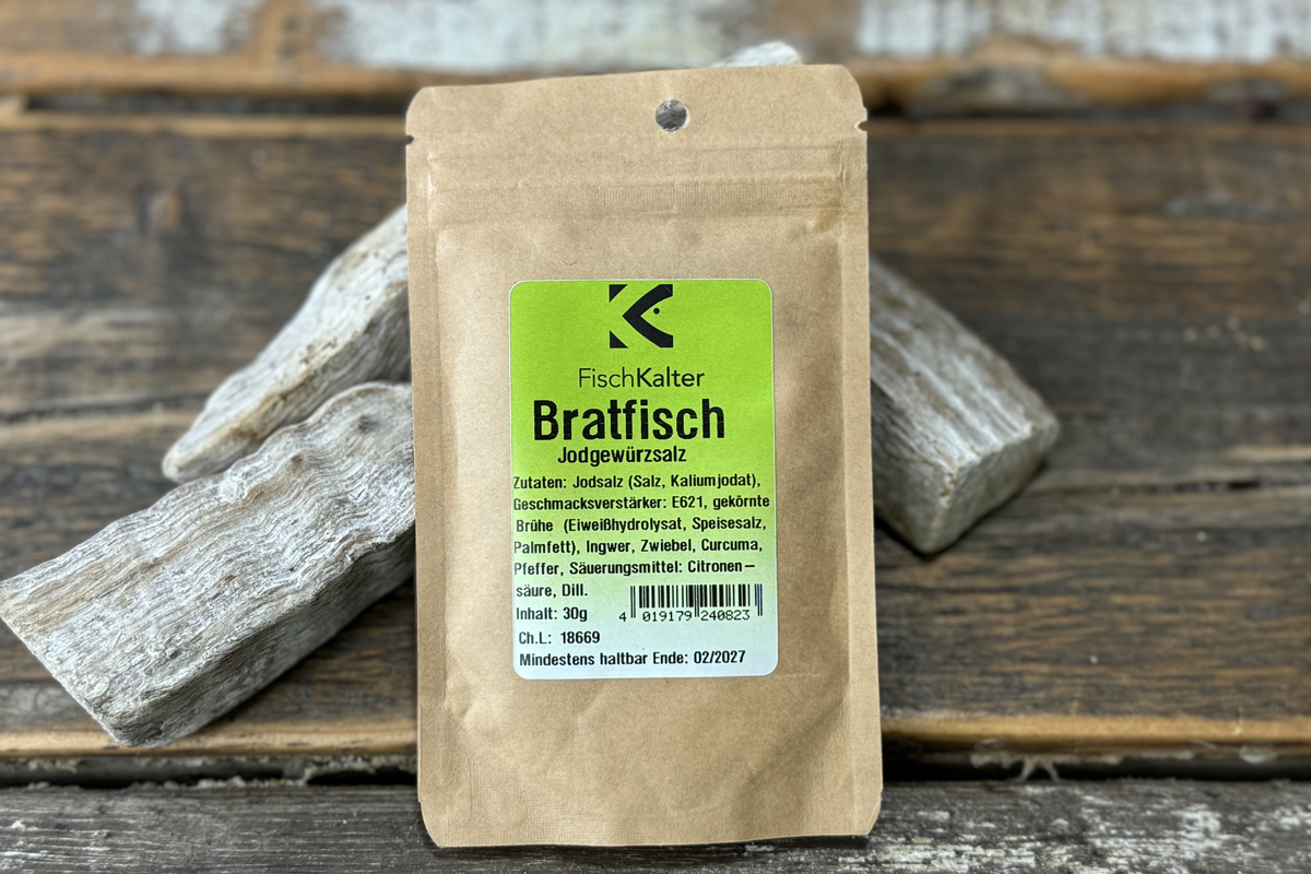 Bratfisch Jodgewürzsalz Fisch Kalter