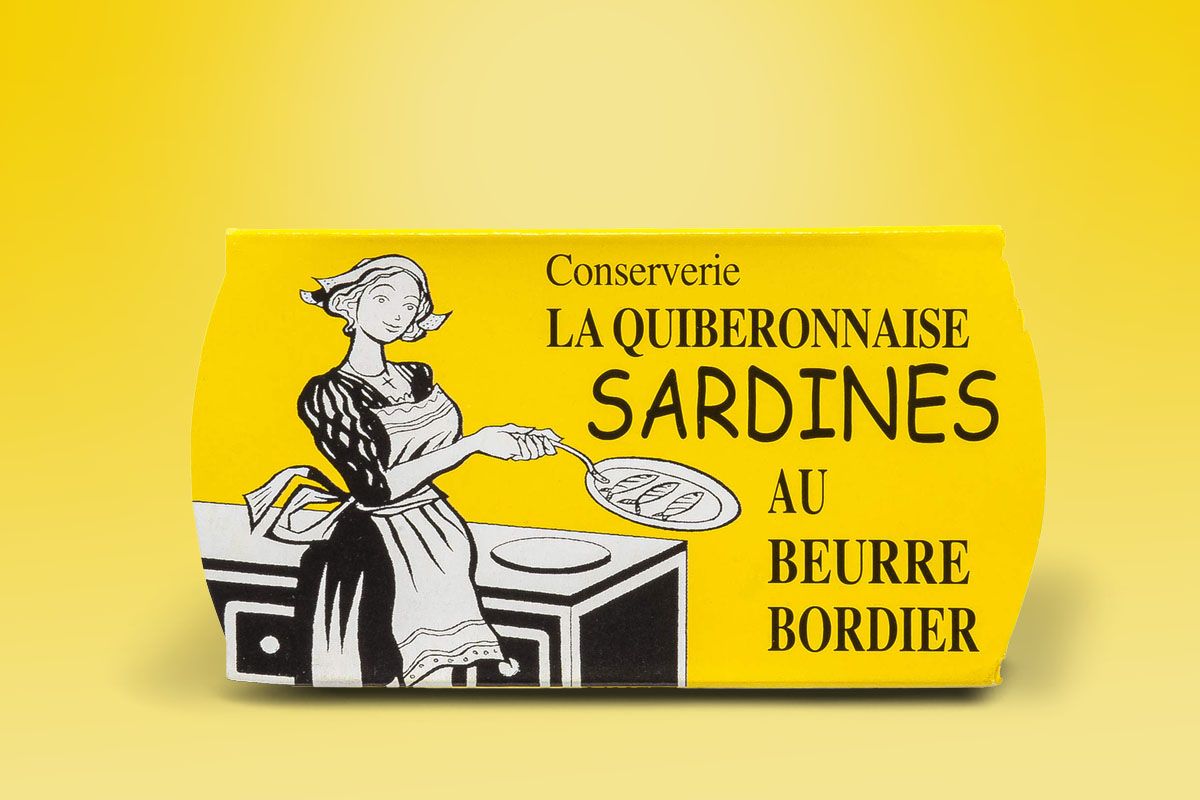 Sardinen in bretonischer Butter - La Quiberonnaise